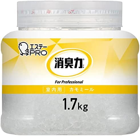 消臭力 業務用 クラッシュゲルタイプ 室内用 本体 カモミール1.7kg サニティー 部屋 部屋用 消臭剤 消臭 芳香剤