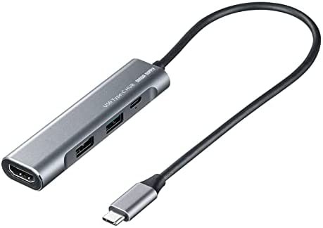 【送料無料】サンワサプライ HDMIポート付 USB Type-Cハブ USB-3TCH37GM