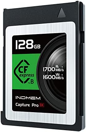 INDMEM CFexpress Type B メモリーカード 128GB 書き込み速度1600MB/s 読み出し速度1700MB/s  8K録画対応｜au PAY マーケット