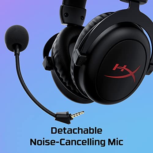 HyperX Cloud II Wireless -Gaming Headset for PC, PS5, PS4, Long Lasting  Battery Up to 30 Hours, DTS® Headphone:X®Spatial Audio, Memory Foam