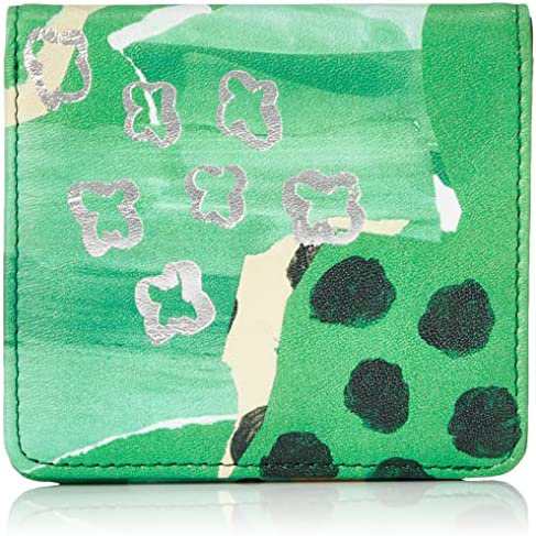 [アイアイズ] 新型 二つ折り財布 flying tulip レディース グリーン