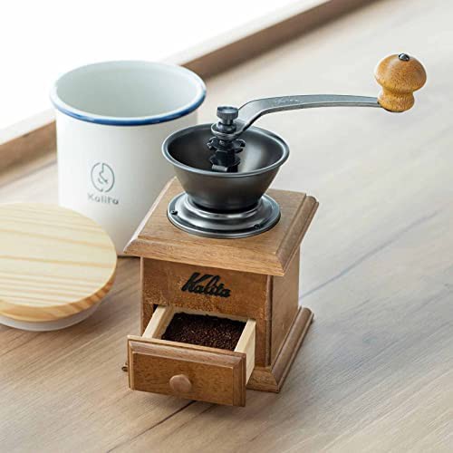 Kalita ミニミル #42005 クリーニングブラシ付き ブラウンの通販