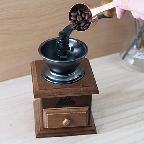 Kalita ミニミル #42005 クリーニングブラシ付き ブラウンの通販はau