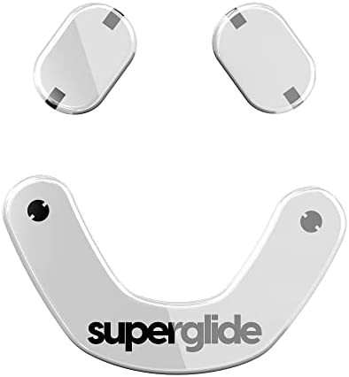 Superglide マウスソール for SteelSeries Prime Mini Wired / Wireless マウスフィート [ 強化ガラス素材 ラウンドエッヂ加工 高耐久 超