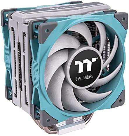 【送料無料】Thermaltake TOUGHAIR 510 -Turquoise- 空冷CPUクーラー CL-P075-AL12TQ-A FN1771