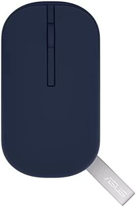 ASUS Marshmallow Mouse MD100 光学式ワイヤレスマウス 2.4GHz＆Bluetooth 多様なOSに対応 トップカバー2色付き ( クワイエットブルー /