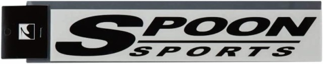 スプーン(Spoon)【ステッカー】 SPOON SPORTS LOGO STICKER BLACK ALL-90000-B21