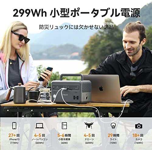 ✨ポータブル電源 大容量 リチウムイオン電池 299Wh/96000mAh