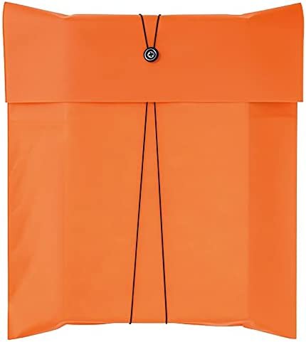 ヘッズ ラッピング袋 51×76cm L オレンジ 10枚 不織布 パーツ付ギフトバッグ HEADS FPO-BL
