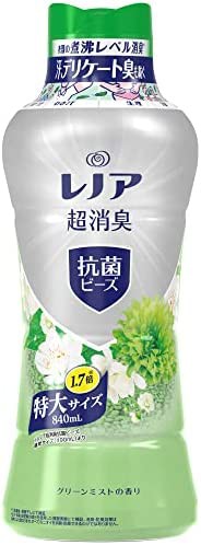 レノア 超消臭 抗菌ビーズ グリーンミスト 本体 特大840mL 販売特注