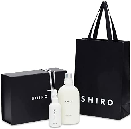 【送料無料】シロ SHIRO ギフトBOX セット 液体石けん 柔軟剤 ハンドソープ＆ファブリックソフナー (サボン)