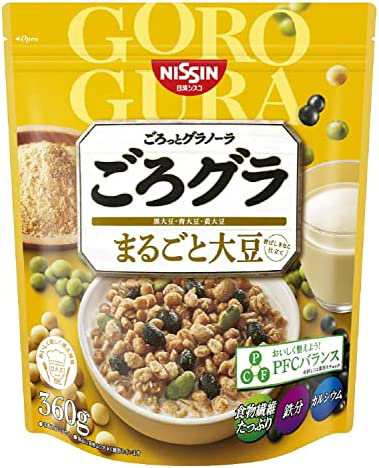 日清シスコ ごろグラ まるごと大豆 360g×6袋