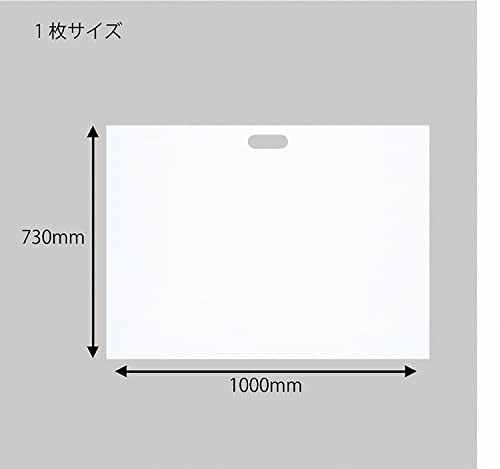 ケース販売HEIKO ポリ袋 HDポリ袋 手抜き LL-2(A1) 白 006659000 1