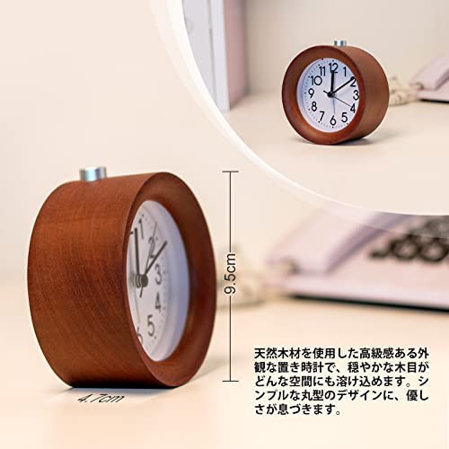 【Simple Table Clock】ライト　スヌーズ　アラーム　ナチュラル【23/11 TY-P引】