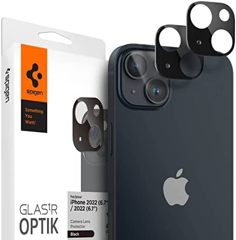 Spigen Glas tR Optik iPhone 14、iPhone 14 Plus 用 カメラ