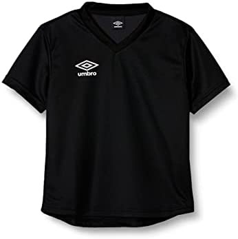 [アンブロ] Tシャツ サッカー 半袖 定番 ワンポイント 吸汗速乾 ドライ UVカット ストレッチ 試合 練習 スクール キッズ ジュニア