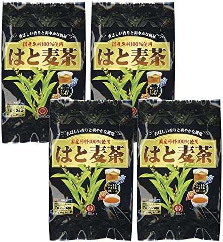 お茶の丸幸 国産はと麦茶7g×24P×4袋