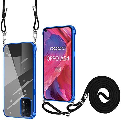 OPPO A54 5G ケース クリア OPG02 スマホケース 肩掛け 斜めかけ