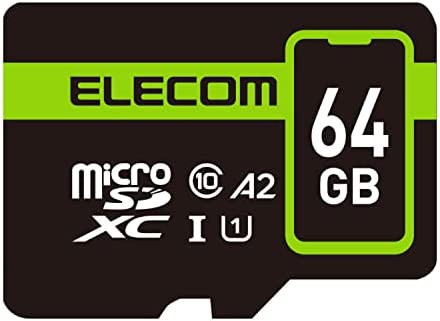 【送料無料】エレコム microSD 64GB UHS-I U1 90MB/s microSDXCカード データ復旧サービス2年付 MF-SP064GU11A2R