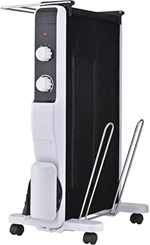 おおたけ マイカヒーター 温調付 1000W 2段階 ホワイト MC-F1000の通販は