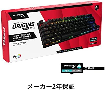 ハイパーエックス(HyperX)【日本語配列】 Alloy Origins Core RGB PBT