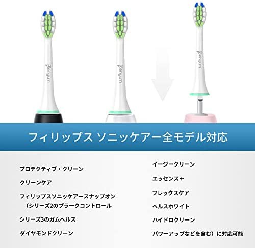 Senyum 電動歯ブラシ 替えブラシ フィリップス ソニッケアー HX6554/07