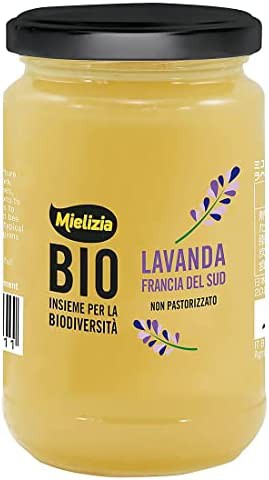 Mielizia(ミエリツィア) ラベンダー の 有機 ハチミツ 400g はちみつ ( 100% オーガニック 非加熱 bio )( イタリア 産)