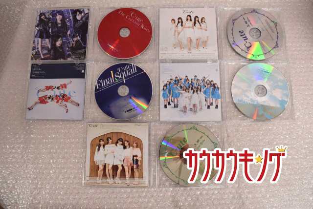 中古】℃-ute 初回盤 2枚組 CD/DVD セット キュート 5点 まとめ