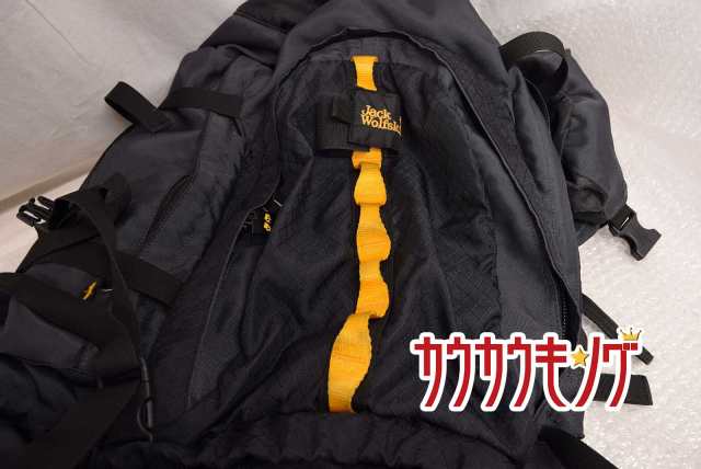 中古 Jack Wolfskin ジャック ウルフスキン Trapper バックパック 45l ブラック 登山 アウトドア 大型の通販はau Pay マーケット カウカウキング Au Pay マーケット店