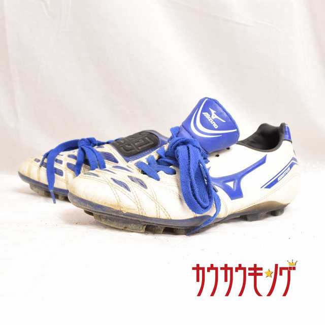 中古 ミズノ Mizuno イグニタス 2 Md ジュニア ホワイト ブルー サイズ23 5cm サッカー スパイク 12kpの通販はau Pay マーケット カウカウキング Au Pay マーケット店