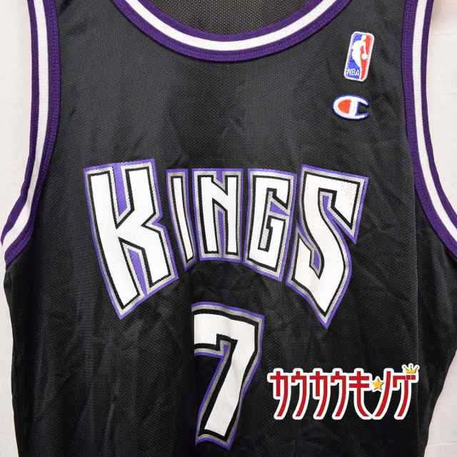 中古 良品 Nba サクラメント キングス Kings ボビー ハーレイ Hurley 7 サイズ44 バスケットユニフォーム チャンピオンの通販はau Pay マーケット カウカウキング Au Pay マーケット店