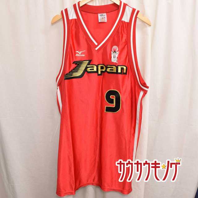 中古 ミズノ Mizuno バスケットボール 日本代表 ユニフォーム 9 サイズ2xoの通販はau Pay マーケット カウカウキング Au Pay マーケット店