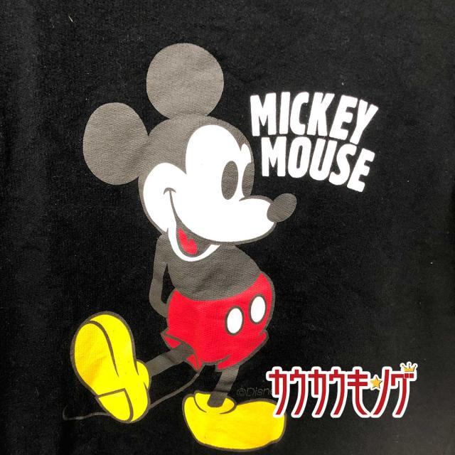 中古 Plastic Toys 長袖ラグランシャツ ミッキーマウス サイズm ブラック ディズニー ロンt ロングtシャツの通販はau Pay マーケット カウカウキング Au Pay マーケット店
