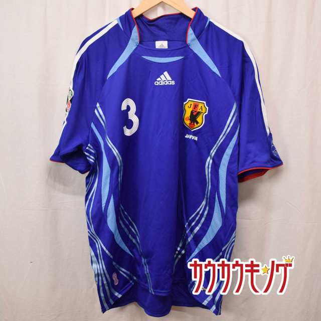 中古 良品 アディダス Adidas サッカー 日本代表 ユニフォーム 06 3 駒野友一 サイズxo サッカー ウェアの通販はau Pay マーケット カウカウキング Au Pay マーケット店