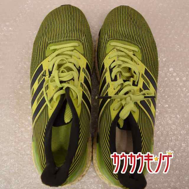 中古 アディダス Adidas エスノバ グライド ブースト 4 蛍光 イエロー サイズ30 0cm ランニングシューズ 3464 ジョギングの通販はau Pay マーケット カウカウキング Au Pay マーケット店