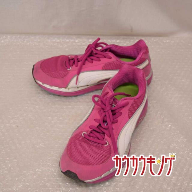 中古 Puma プーマ Faas 500 ピンク サイズ24 0cm レディース ランニング シューズ の通販はau Pay マーケット カウカウキング Au Pay マーケット店