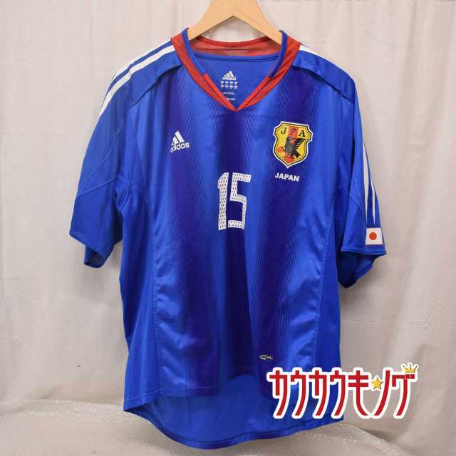 中古 Adidas アディダス サッカー 04 05 日本代表 ユニフォーム 15 福西崇史 サイズ4xoの通販はau Pay マーケット カウカウキング Au Pay マーケット店