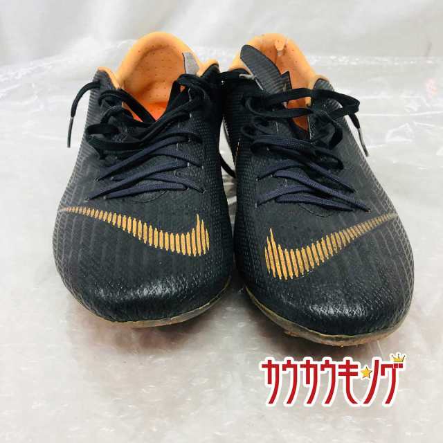 中古 ナイキ Nike ヴェイパー 12 アカデミー Hg マーキュリアル ブラック オレンジ サイズ24 5cm サッカースパイク Ah8758 081の通販はau Pay マーケット カウカウキング Au Pay マーケット店