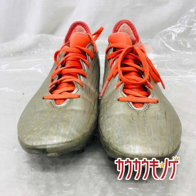 中古 Adidas アディダス ジュニア サッカースパイク エックス 16 3 ジャパン Hg J サイズ24 0cm サッカーシューズの通販はau Pay マーケット カウカウキング Au Pay マーケット店