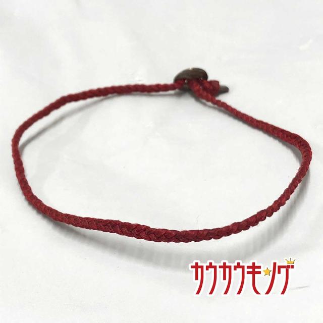 中古 Scosha スコーシャ ブレスレット レッドの通販はau Pay マーケット カウカウキング Au Pay マーケット店