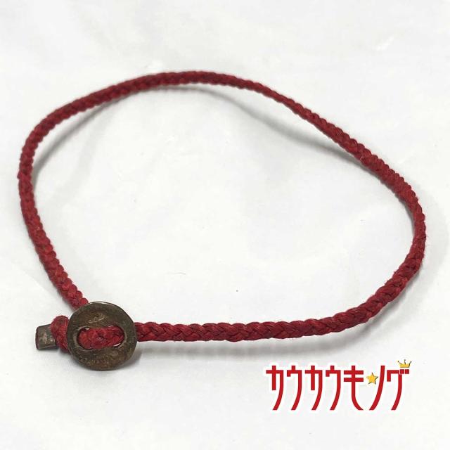 中古 Scosha スコーシャ ブレスレット レッドの通販はau Pay マーケット カウカウキング Au Pay マーケット店