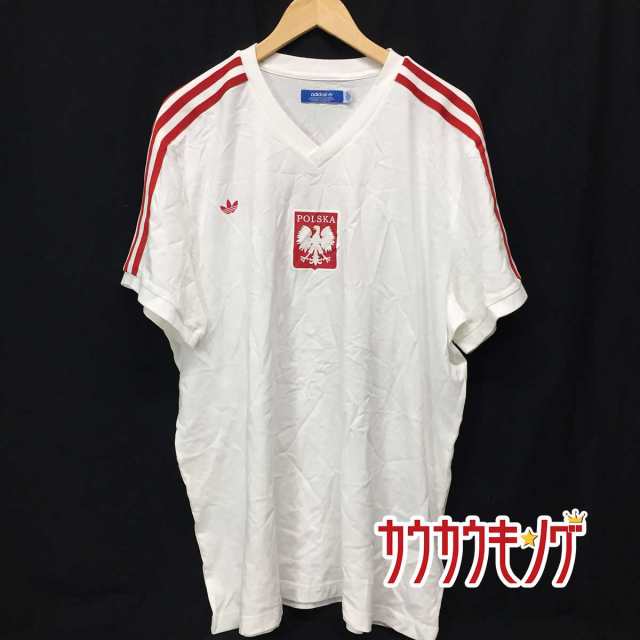 中古 アディダス Adidas サッカー ポーランド 代表 ユニフォーム サイズ2xl サッカー ウェア 80年代の通販はau Pay マーケット カウカウキング Au Pay マーケット店