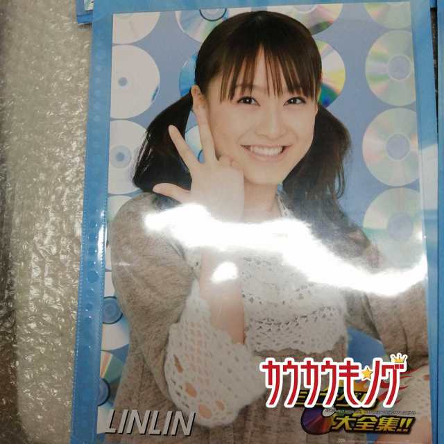 中古】高橋愛/新垣里沙/LINLIN/JUNJUN/ ピンナップポスター シングル大