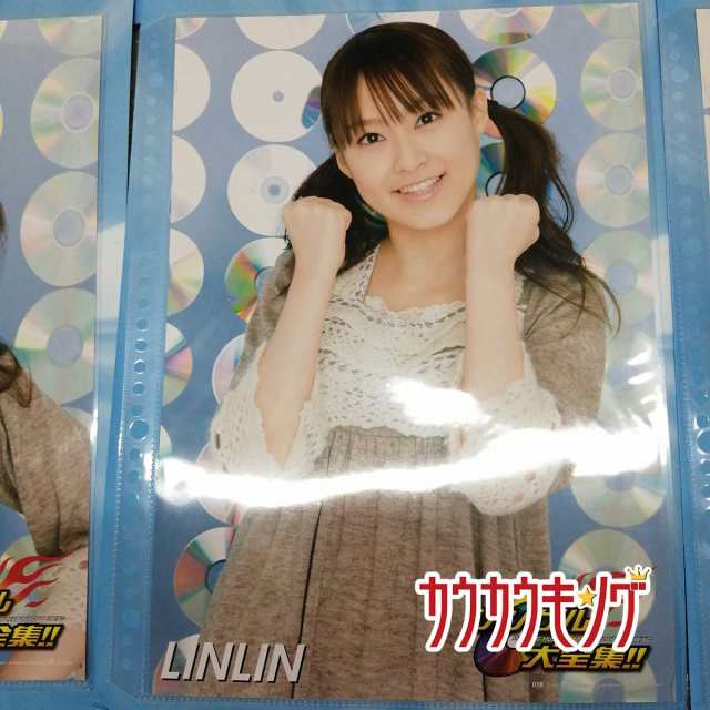 中古】高橋愛/新垣里沙/LINLIN/JUNJUN/ ピンナップポスター シングル大