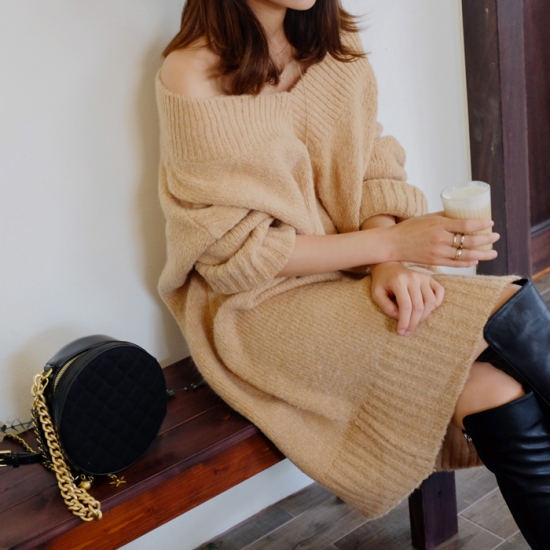 ニットワンピ ニットワンピース ロングニットワンピース ニットワンピース 大きいサイズ ニット ワンピース ロング Kh 1861の通販はau Pay マーケット ショップモール To You