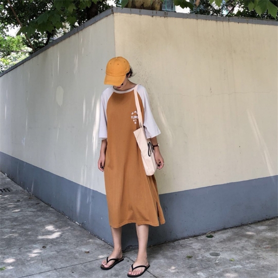 40代のファッションレディース ワンピース ロング韓国 ファッション ラグランｔシャツワンピ レディースワンピース カジュアル 七分袖 ゆの通販はau Pay マーケット ショップモール To You