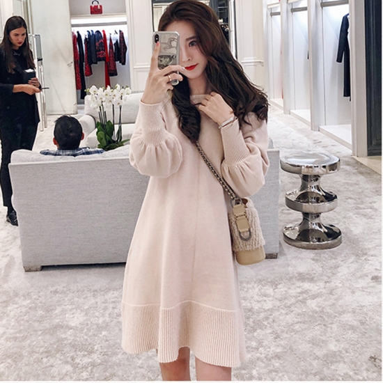 ニットワンピース 秋冬 レディース ワンピース 秋 長袖 大きめサイズ 大人可愛い お出かけワンピ ふんわり あったか ミニワンピ デート服の通販はau Pay マーケット ショップモール To You
