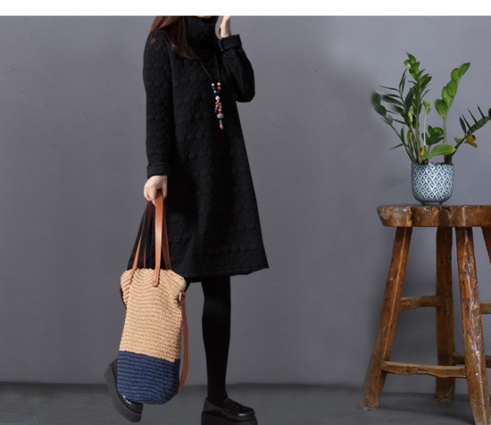 レディース チュニック ワンピース 秋冬 ミセス 40代 大きめサイズ タートルワンピ 膝丈 ゆったり 30代 40代 50代 大人可愛い K0635の通販はau Pay マーケット ショップモール To You