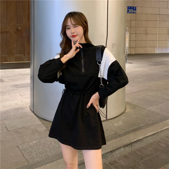 ミニワンピース 冬 スエット風ワンピース レディース チュニック 長袖 冬服 レディース スカート 可愛い スポーティー 薄手 ワンピ K04の通販はau Pay マーケット ショップモール To You