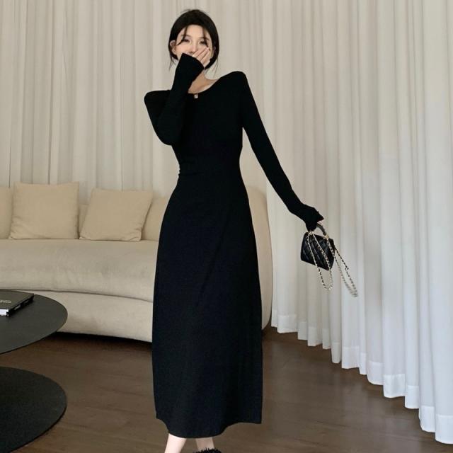 レディース ワンピース シャツワンピース クルーネック バックオープン ストラップ クルーネック ギャザー ロング丈 無地 タック ノースリーブ Aライン ウエストゴム ギャザー ボディコンシャス タイト 女性用 楽ちん こなれ感 ラフ カジュアル スタイルアップ 大人可愛いの通販は 5,339円